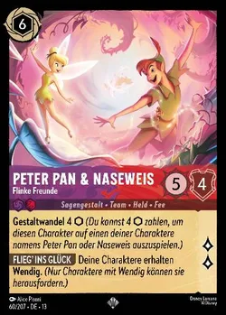 Peter Pan & Naseweis - Flinke Freunde
