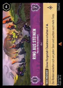 Ring aus Steinen - Von der Ranke erobert