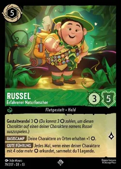 Russel - Erfahrener Naturforscher