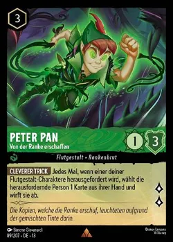 Peter Pan - Von der Ranke erschaffen