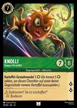 Knolli - Vampir-Kartoffel