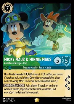 Micky Maus & Minnie Maus - Abenteuerlustiges Duo