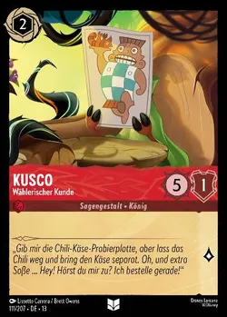 Kusco - Wählerischer Kunde