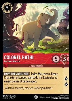 Colonel Hathi - Auf dem Marsch
