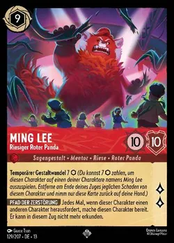 Ming Lee - Riesiger Roter Panda