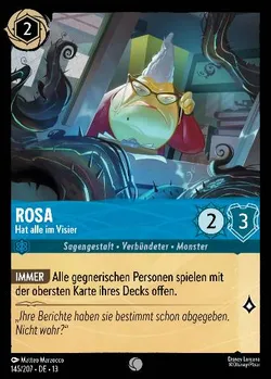 Rosa - Hat alle im Visier