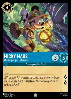 Micky Maus - Wissbegieriger Entdecker