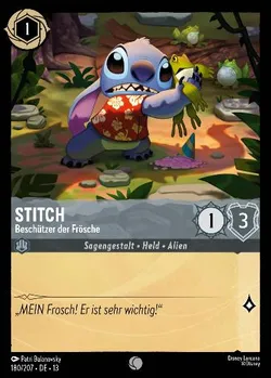 Stitch - Beschützer der Frösche