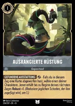 Ausrangierte Rüstung