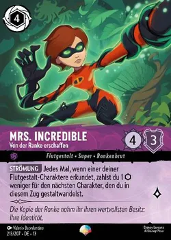 Mrs. Incredible - Von der Ranke erschaffen