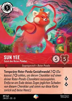Sun Yee - Geist des Roten Pandas
