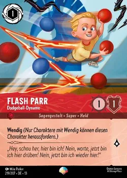Flash Parr - Dodgeball-Dynamo