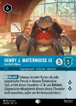 Henry J. Waternoose III - Geschäftsführer