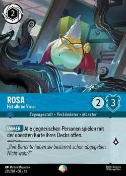 Rosa - Hat alle im Visier