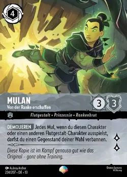 Mulan - Von der Ranke erschaffen