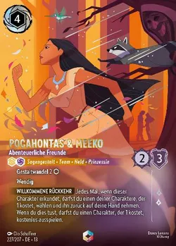 Pocahontas & Meeko - Abenteuerliche Freunde
