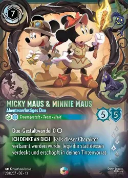 Micky Maus & Minnie Maus - Abenteuerlustiges Duo