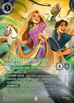 Rapunzel & Flynn Rider - Ungleiches Paar