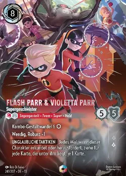 Flash Parr & Violetta Parr - Supergeschwister