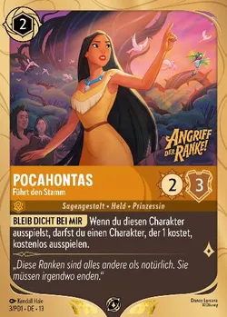 Pocahontas - Führt den Stamm