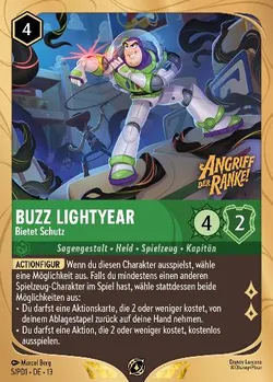 Buzz Lightyear - Bietet Schutz