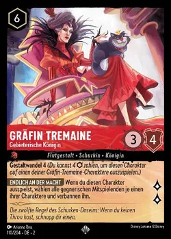 Gräfin Tremaine - Gebieterische Königin