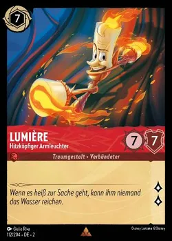 Lumière - Hitzköpfiger Armleuchter