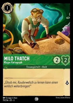 Milo Thatch - Kluger Kartograph
