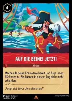 Auf die Beine! Jetzt!