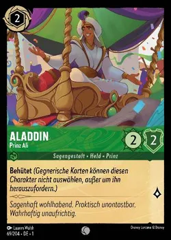 Aladdin - Prinz Ali