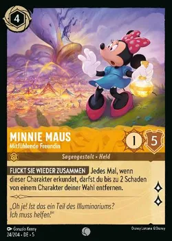 Minnie Maus - Mitfühlende Freundin