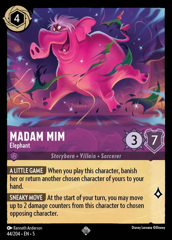 Maga Magò - Elefante — Disney Lorcana Personaggio card from Shimmering Skies