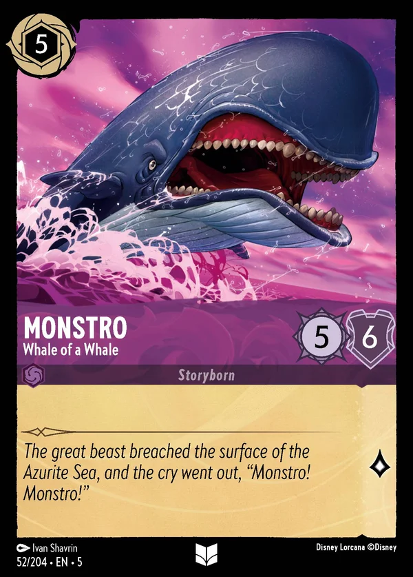 Balena - Grande Come una Casa — Disney Lorcana Personaggio card from Shimmering Skies