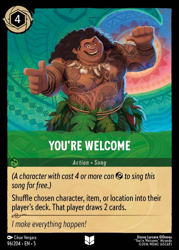 Tranquilla — Disney Lorcana Azione card from Shimmering Skies
