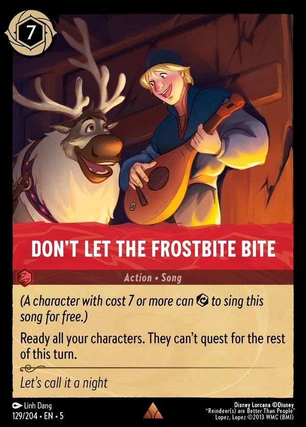 Tu Non Deludermi Mai — Disney Lorcana Azione card from Shimmering Skies