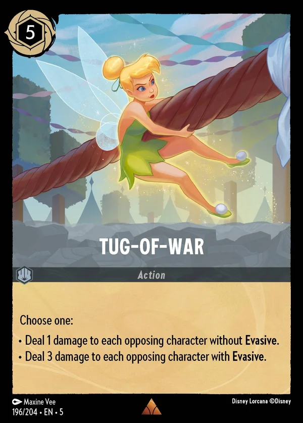 Tiro alla Fune — Disney Lorcana Azione card from Shimmering Skies