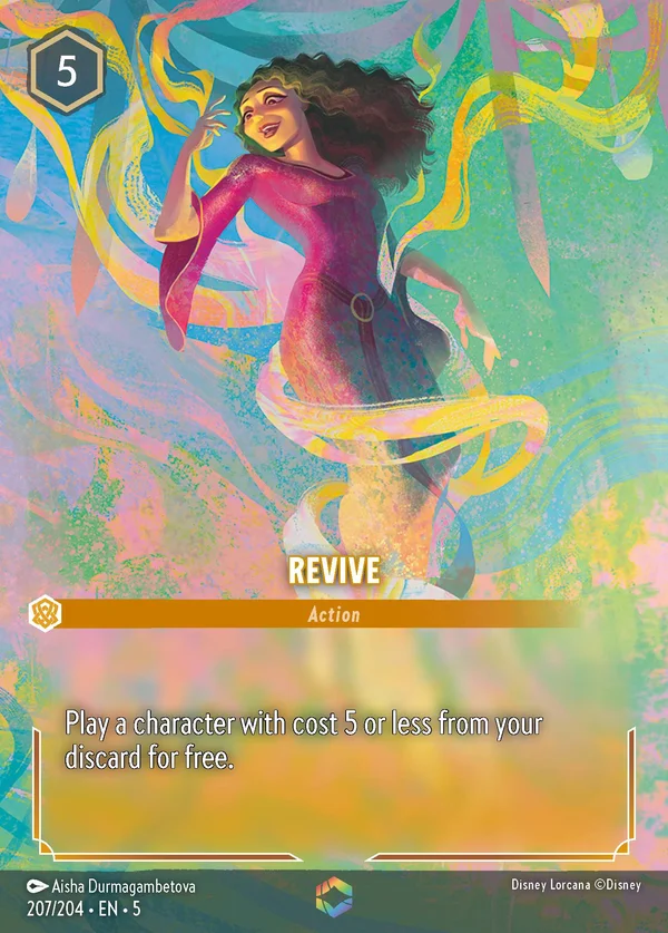Rivitalizzare — Disney Lorcana Azione card from Shimmering Skies