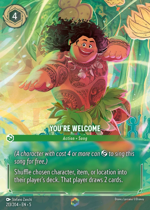 Tranquilla — Disney Lorcana Azione card from Shimmering Skies
