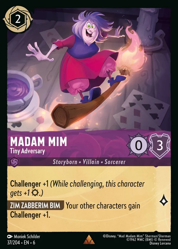 Maga Magò - Minuscola Avversaria — Disney Lorcana Personaggio card from Azurite Sea