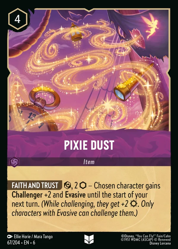 Polvere di Fata — Disney Lorcana Oggetto card from Azurite Sea