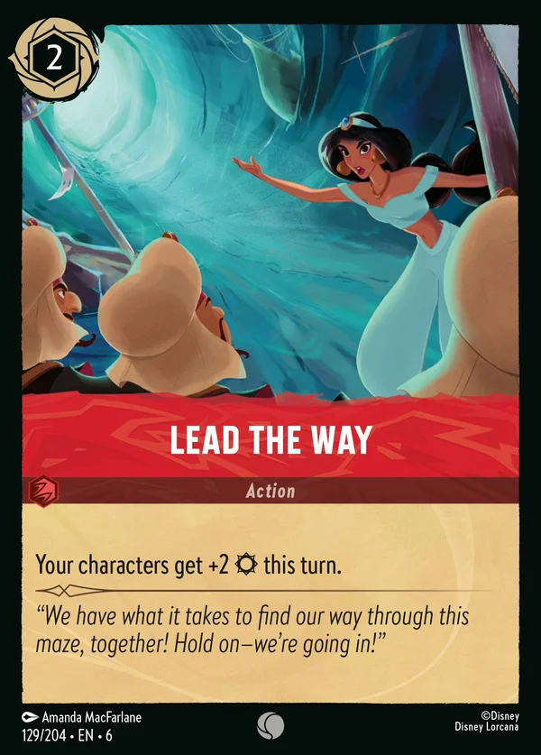 Fare Strada — Disney Lorcana Azione card from Azurite Sea