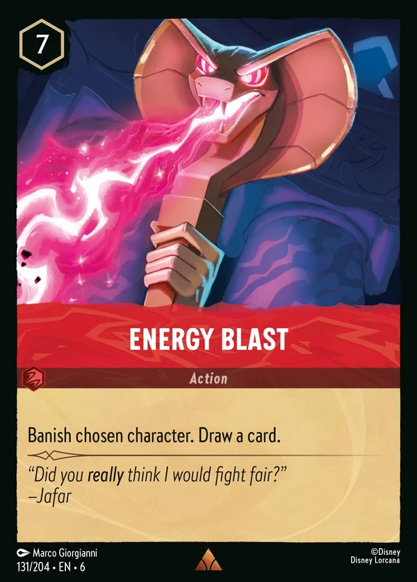 Esplosione di Energia — Disney Lorcana Azione card from Azurite Sea