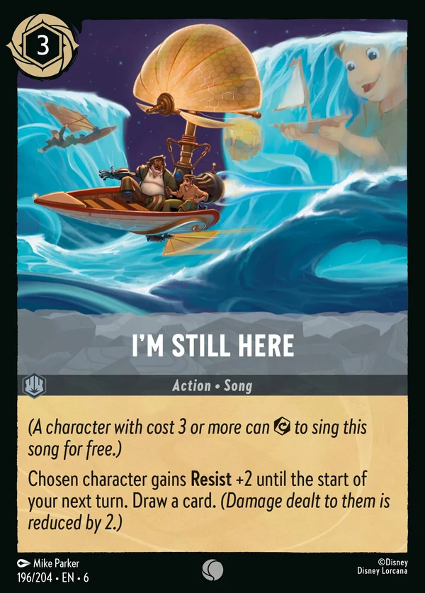 Ci sono Anch'Io — Disney Lorcana Azione card from Azurite Sea