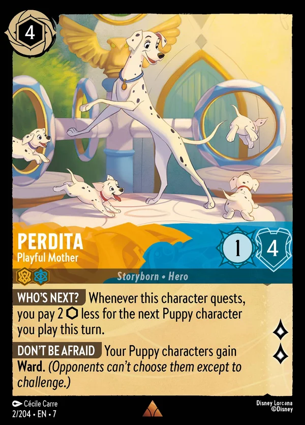 Peggy - Madre Giocosa — Disney Lorcana Personaggio card from Archazia's Island