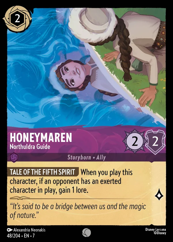 Honeymaren - Guida dei Northuldri — Disney Lorcana Personaggio card from Archazia's Island