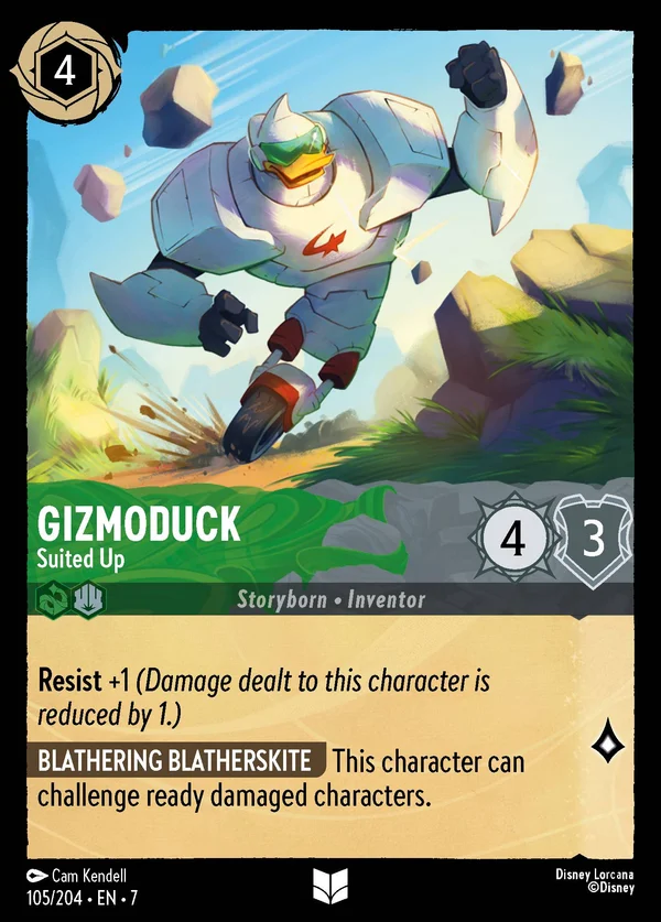 Robopap - Armaturato — Disney Lorcana Personaggio card from Archazia's Island