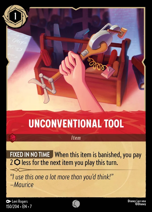 Strumento non Convenzionale — Disney Lorcana Oggetto card from Archazia's Island