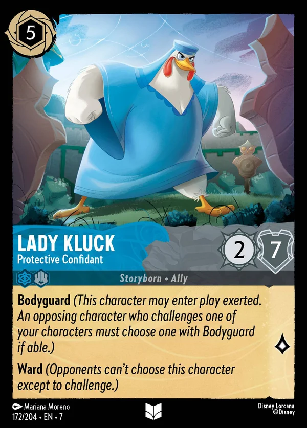 Lady Cocca - Confidente Protettiva — Disney Lorcana Personaggio card from Archazia's Island