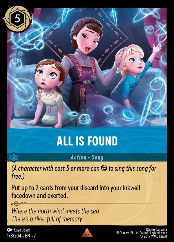 Un Rifugio Ha Trovato — Disney Lorcana Azione card from Archazia's Island