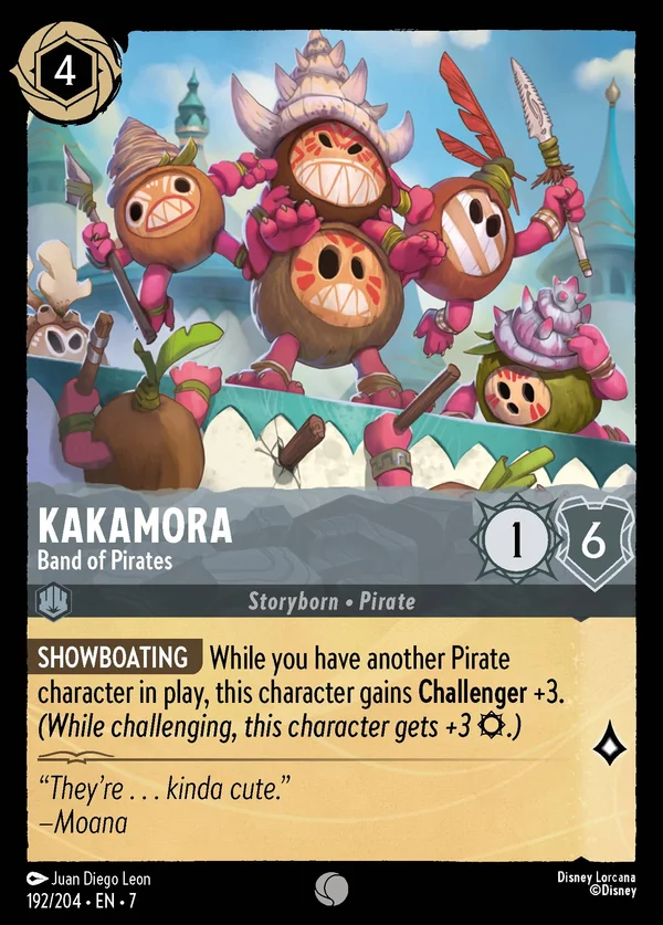 Kakamora - Banda di Pirati — Disney Lorcana Personaggio card from Archazia's Island